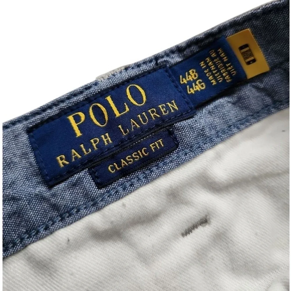 Polo Ralph Lauren Chino Shorts Mens 44 Khaki Classic Fit Preppy Summer